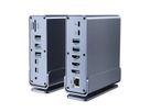 VALUE Dockingstation Type C, 2x HDMI 4K60, 1x DP 4K60, 1x Gigabit Ethernet, 5x USB A, 2x USB C, 1x Type C PD, 1x SD/microSD, 1x Audio