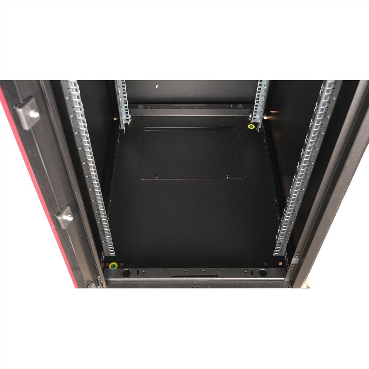 ROLINE 19-inch network cabinet Basic 22 U, 600x800 WxD Glass door black