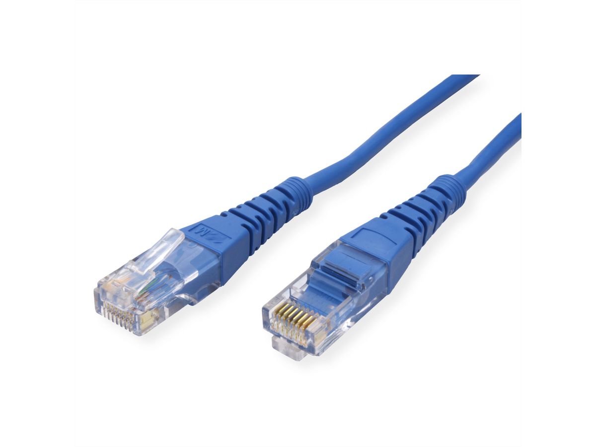 ROLINE UTP Patch Cord Cat.5e (Class D), blue, 2 m