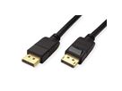 ROLINE GREEN DisplayPort Cable, v1.4, DP-DP, M/M, black, 2 m
