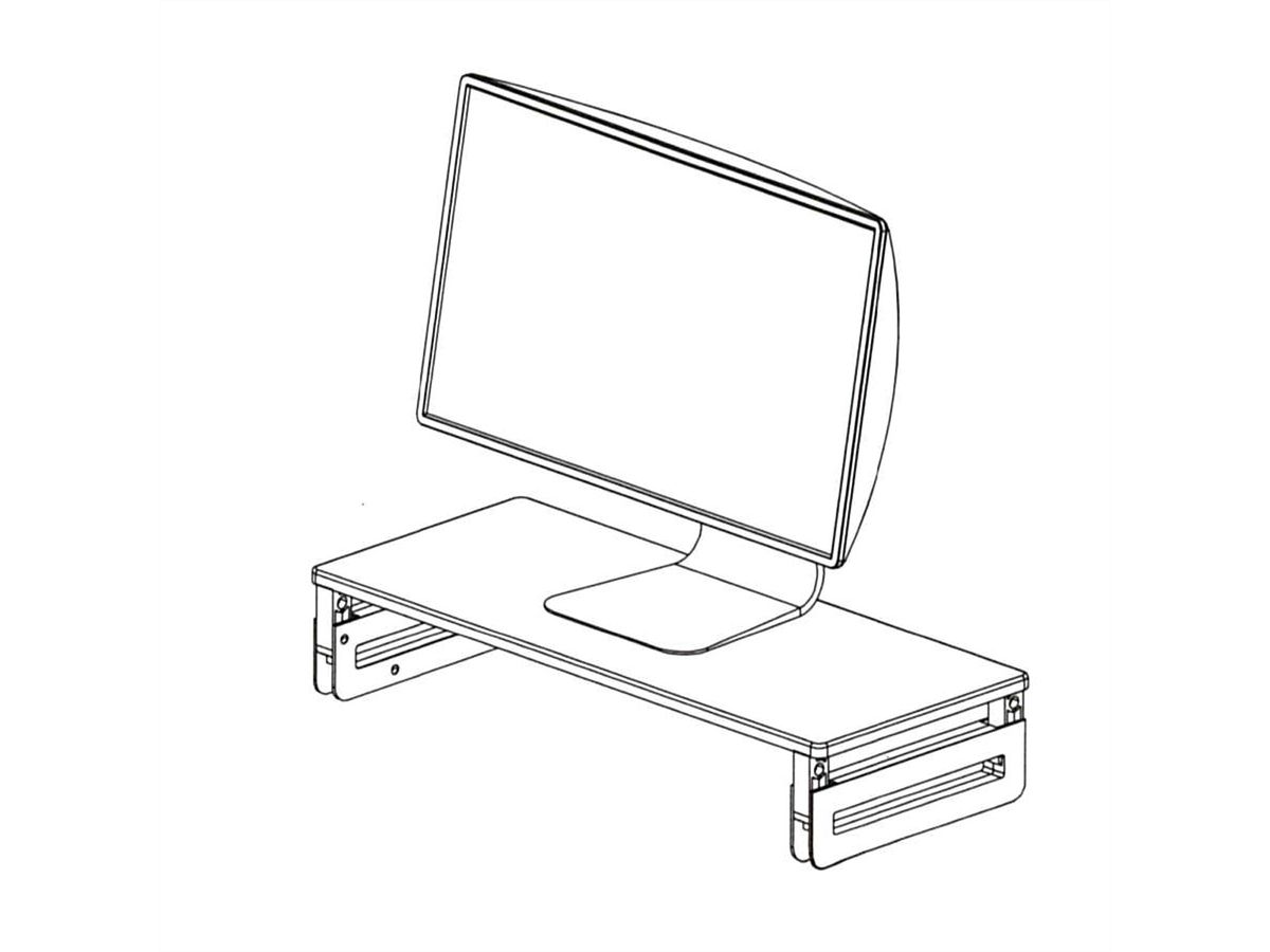 VALUE Height-adjustable Monitor/Laptop Stand