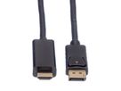 ROLINE DisplayPort Cable, DP - UHDTV, M/M, black, 3 m