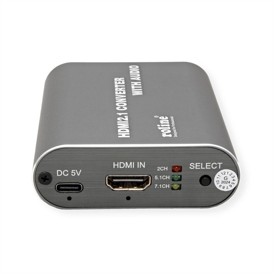 ROLINE HDMI 8K Audio Extractor, LPCM 7.1