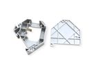 ROLINE Keystone Holder, empty, DIN-RAIL, 45°