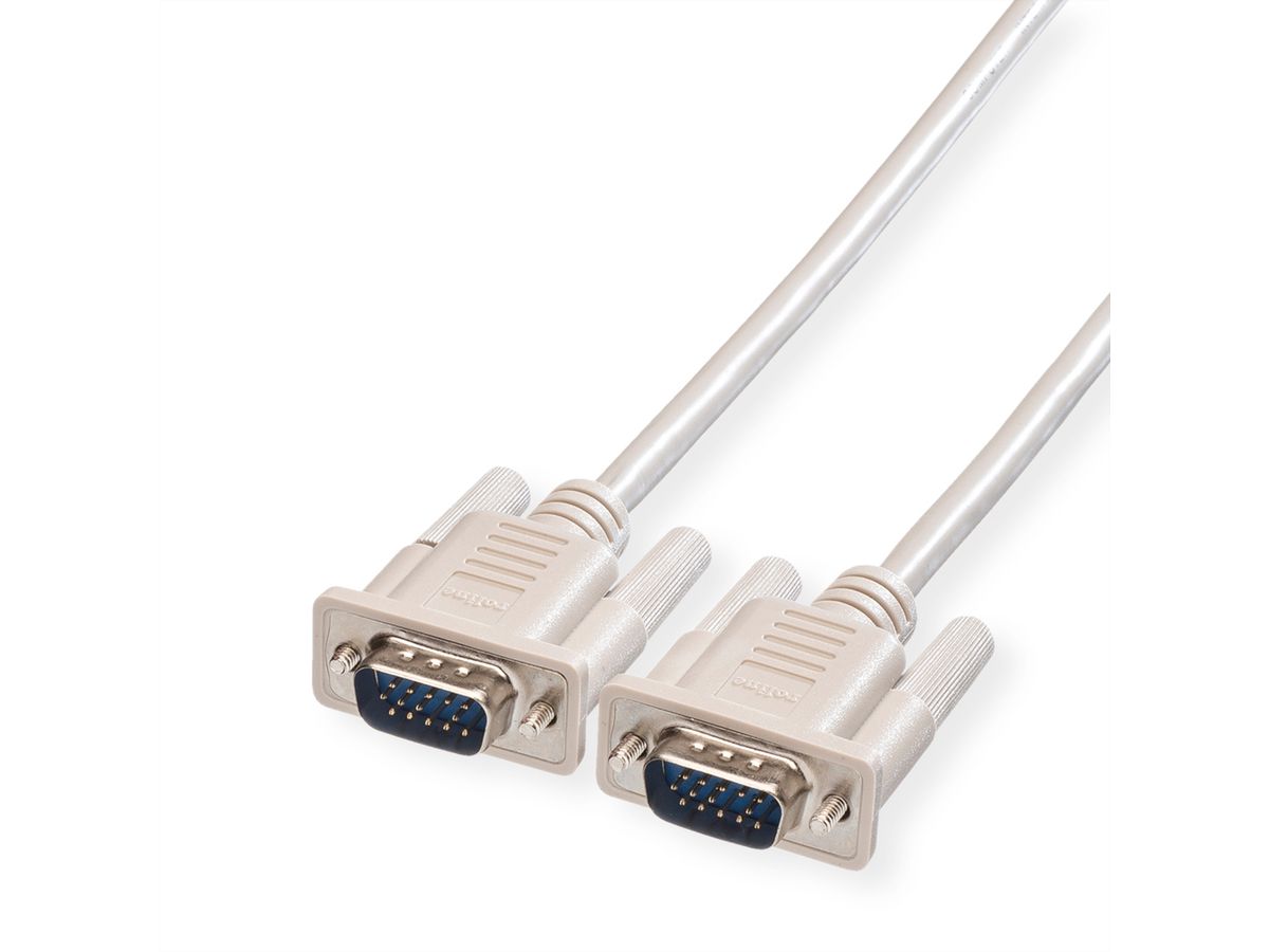ROLINE VGA Cable, HD15, M/M, 3 m
