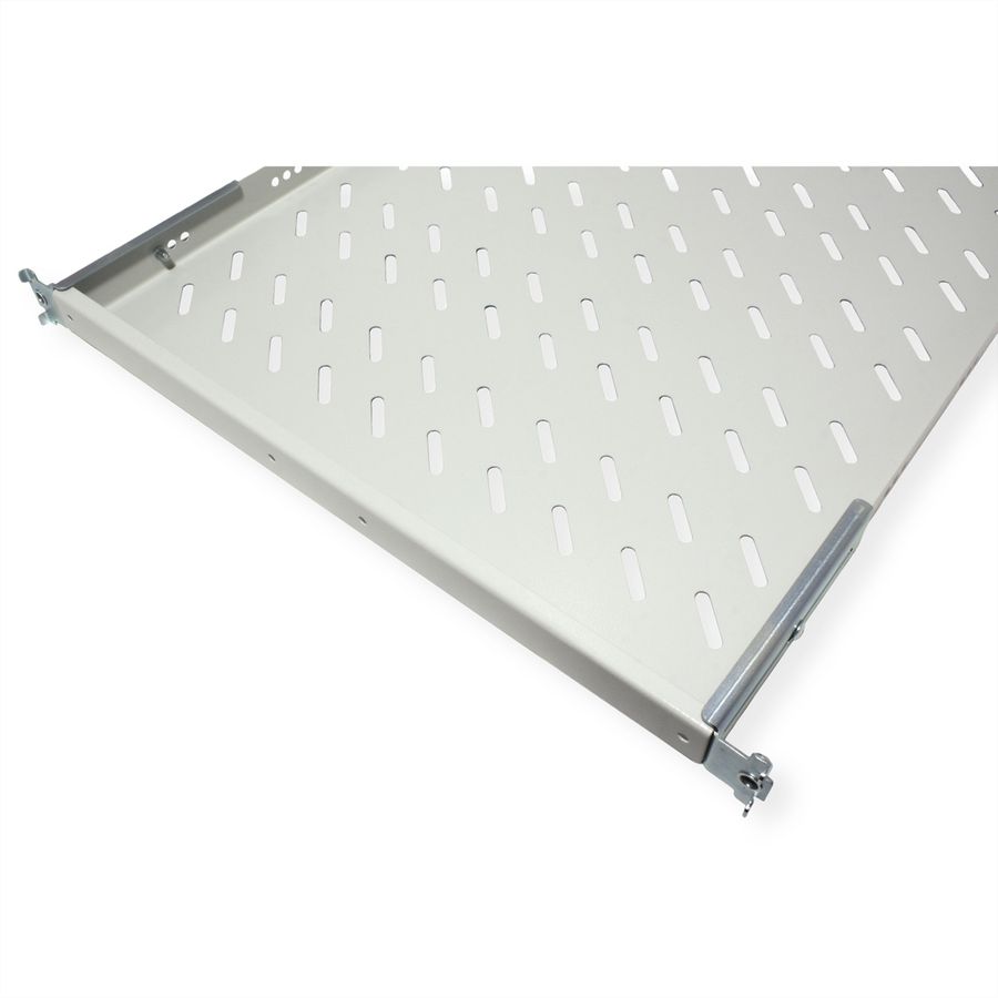 ROLINE 19-inch shelf 1 U, 770 T 50 kg grey