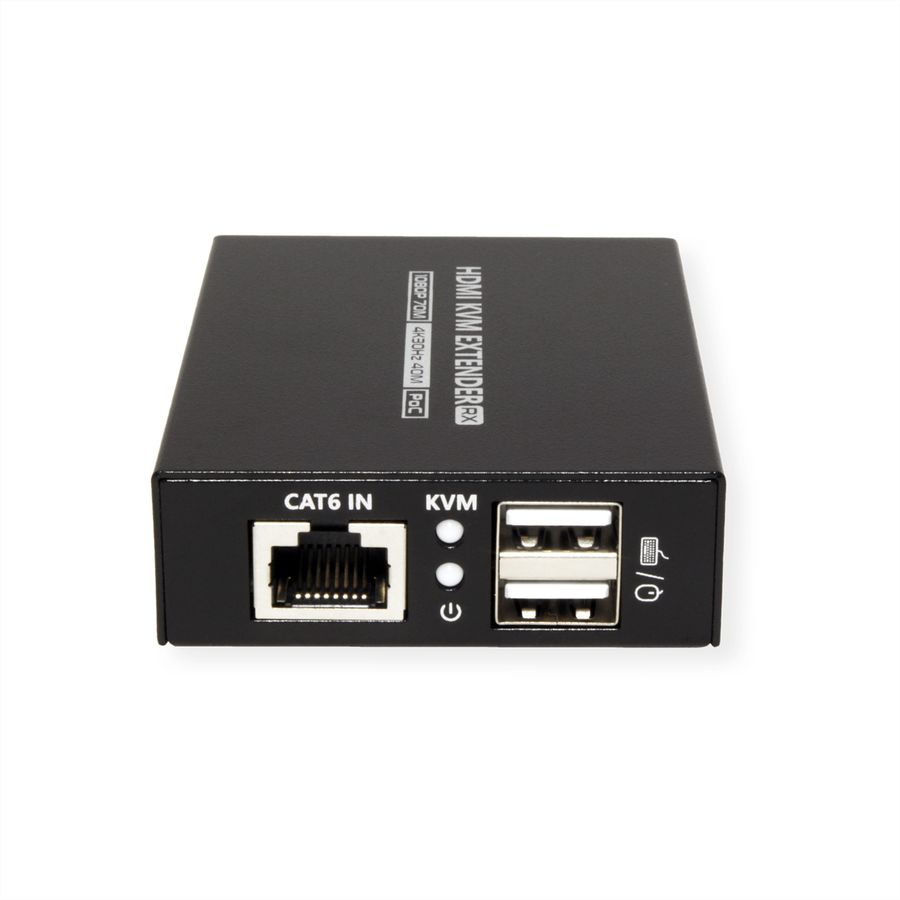 VALUE KVM Extender over Cat. 6/6A, HDMI, 4K@30Hz, max. 40m