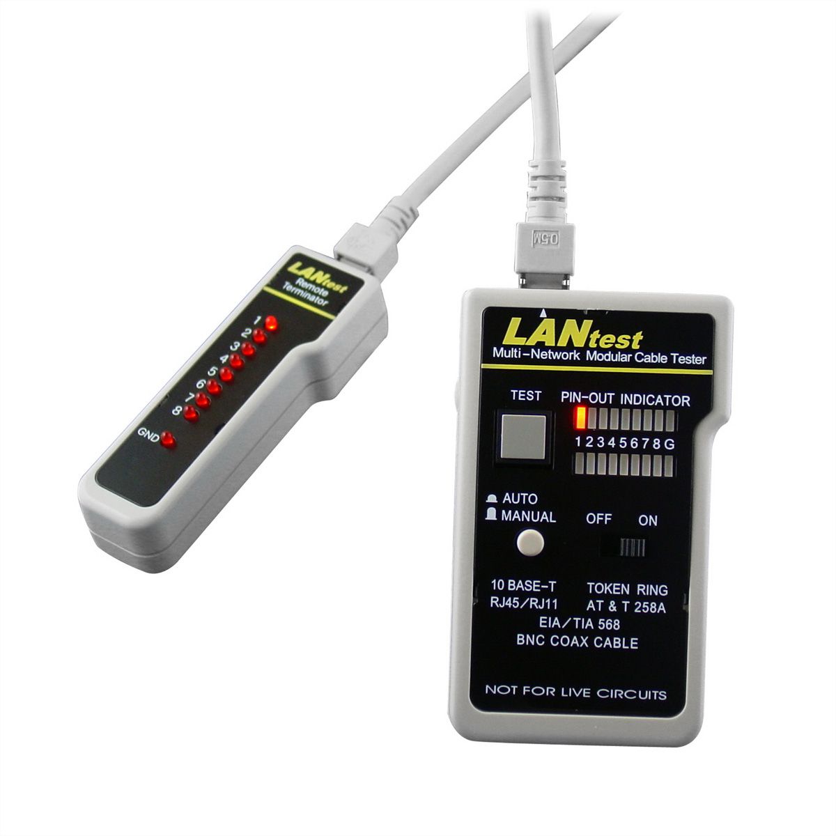 HOBBES LANtest Multinetwork Cable Tester - SECOMP