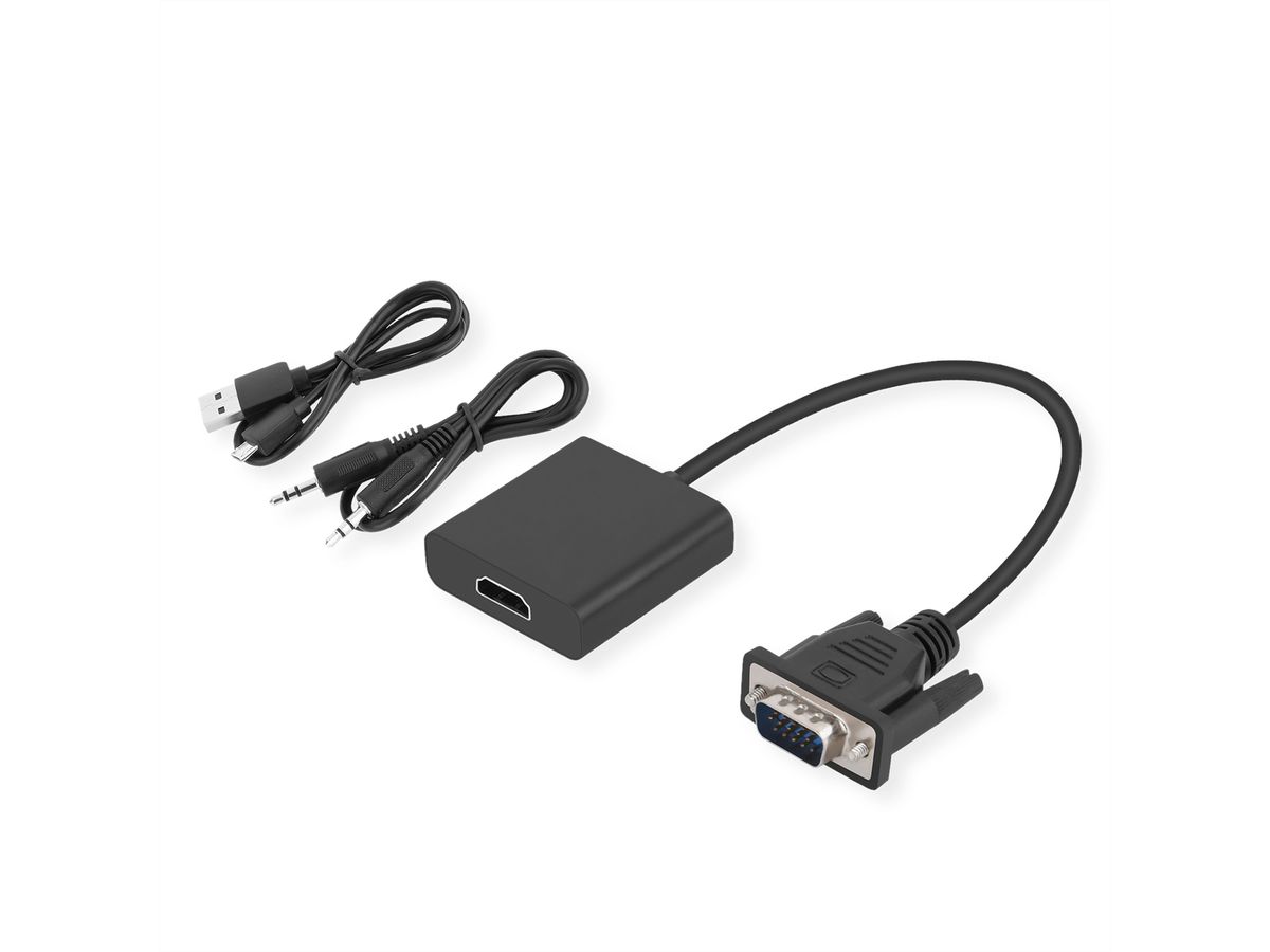 Adaptador hdmi vga audio new arrivals