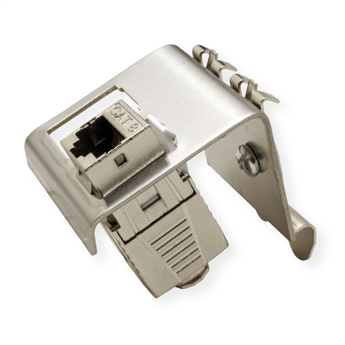 VALUE DIN Rail Adapter, empty, 2x Keystones