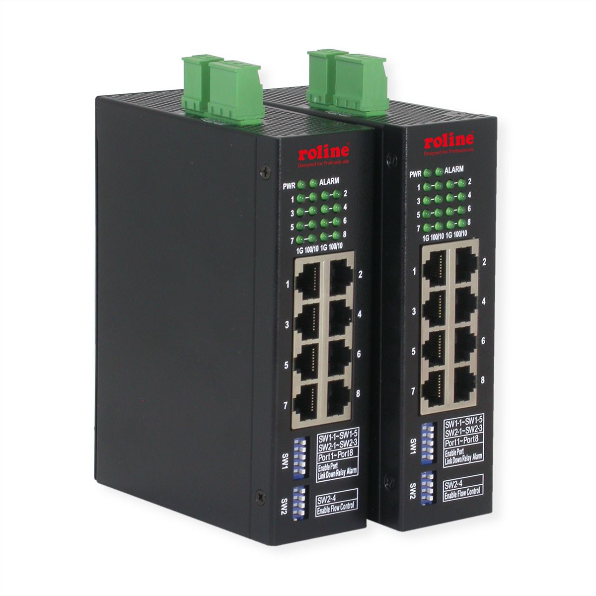 ROLINE Industrial Managed 8-Port L2 Gigabit Ethernet Switch