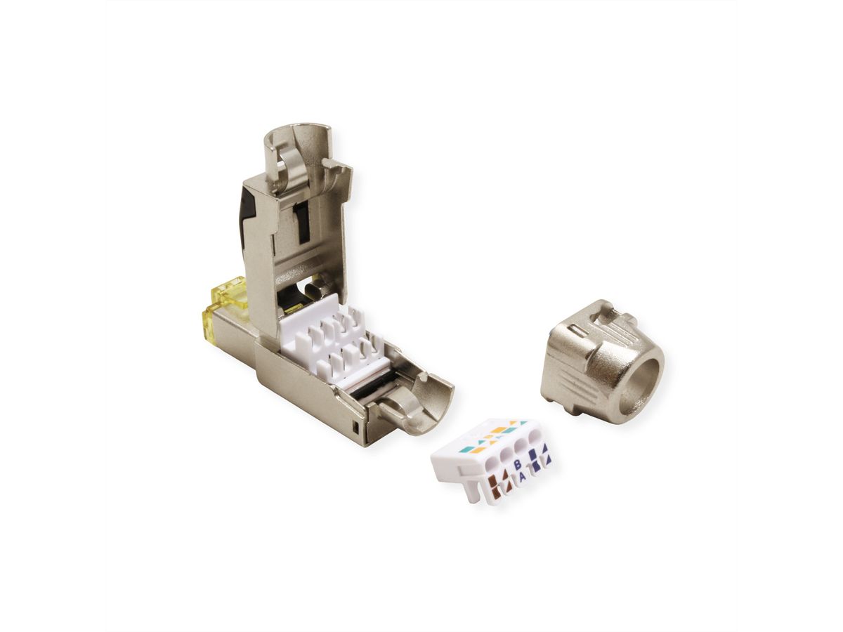 ROLINE Connecteur RJ45 à assembler Cat.8 (Classe I) - SECOMP France