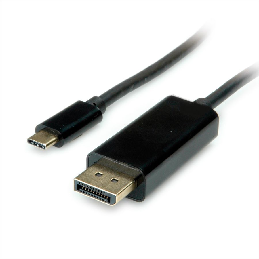 VALUE Type C - DisplayPort Cable, M/M, 1 m