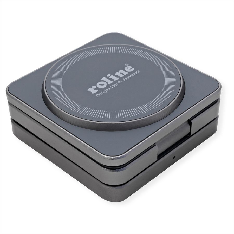 ROLINE 3-in-1 Wireless Foldable Charging Stand, for Samsung Devices