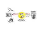ROLINE USB 2.0 Cable, C-C, with A+C Data Lane Blockers, 1 m