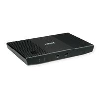ROLINE KVM Switch, with USB Hub, HDMI 4K@60Hz, 2x USB A + 1x USB C
