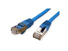 VALUE S/FTP Patch Cord Cat.6 (Class E), halogen-free, blue, 10 m