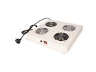 ROLINE 19" roof fan unit with 2 fans, ON/OFF grey