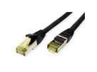 ROLINE Outdoor S/FTP Patch Cord Cat.6A / Class EA, Stranded, TPE, LSOH, black, 3 m