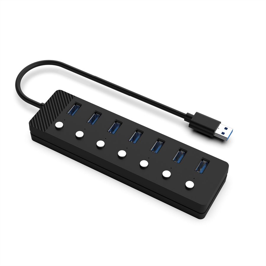 VALUE USB 3.2 Gen 1 Hub, 7 Ports, Type A connection cable