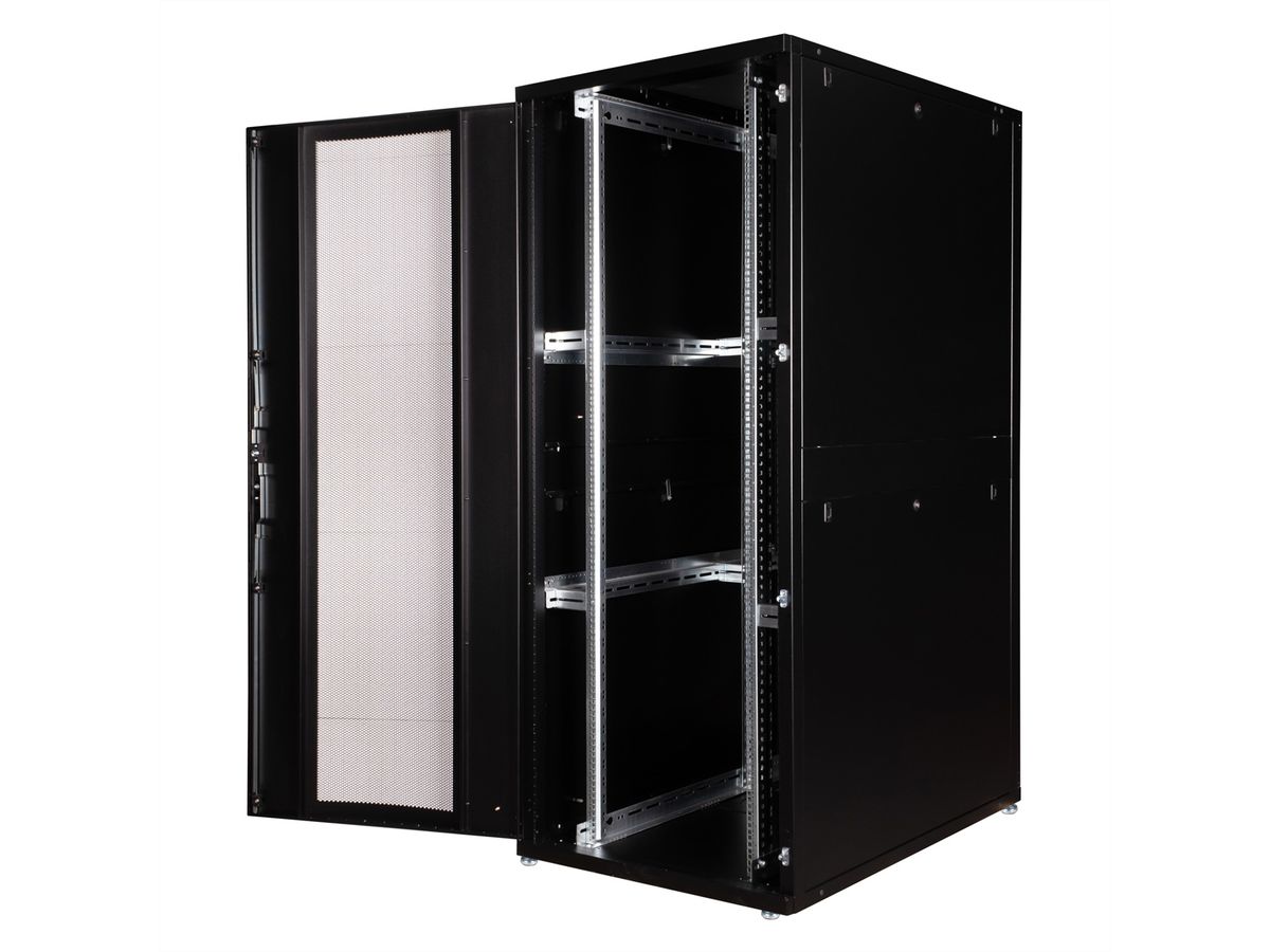 ROLINE 19-inch server rack Pro 42 U, 800x1200 WxD black - SECOMP