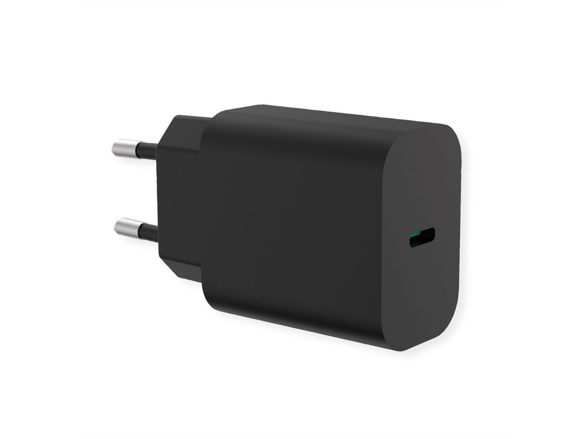VALUE USB Wall Charger, 1-Port, Type C, 25W