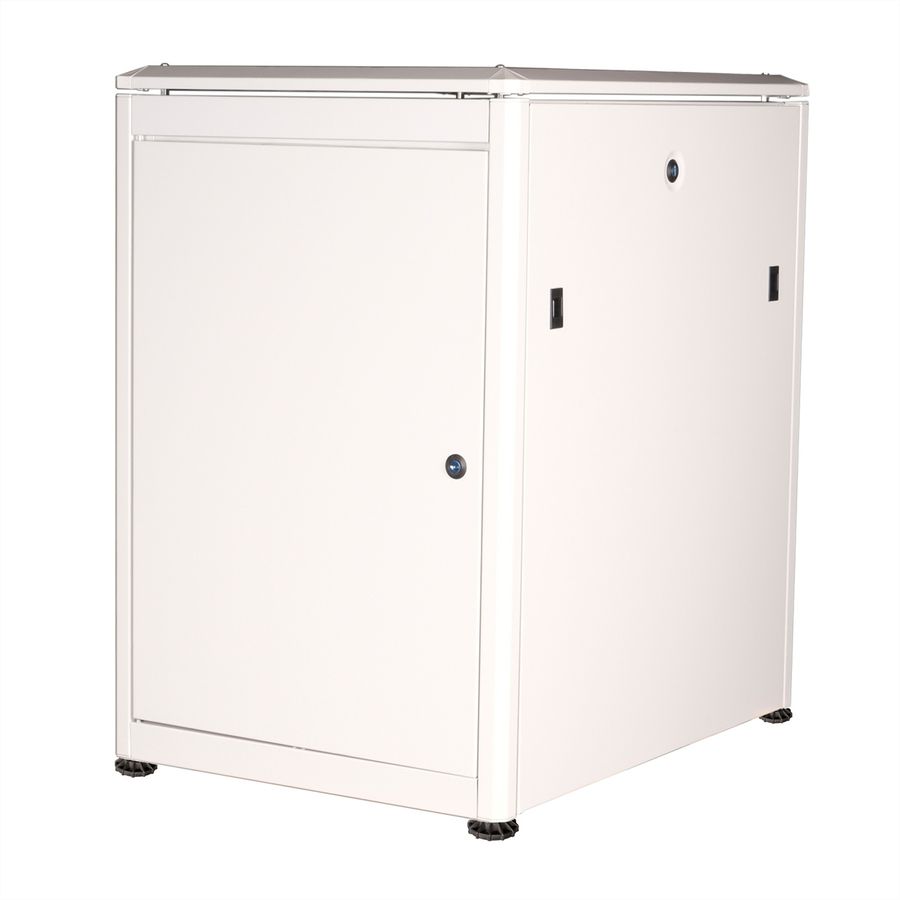 ROLINE 19-inch Network Cabinet Pro 16 U, 600x800 WxD glass door grey