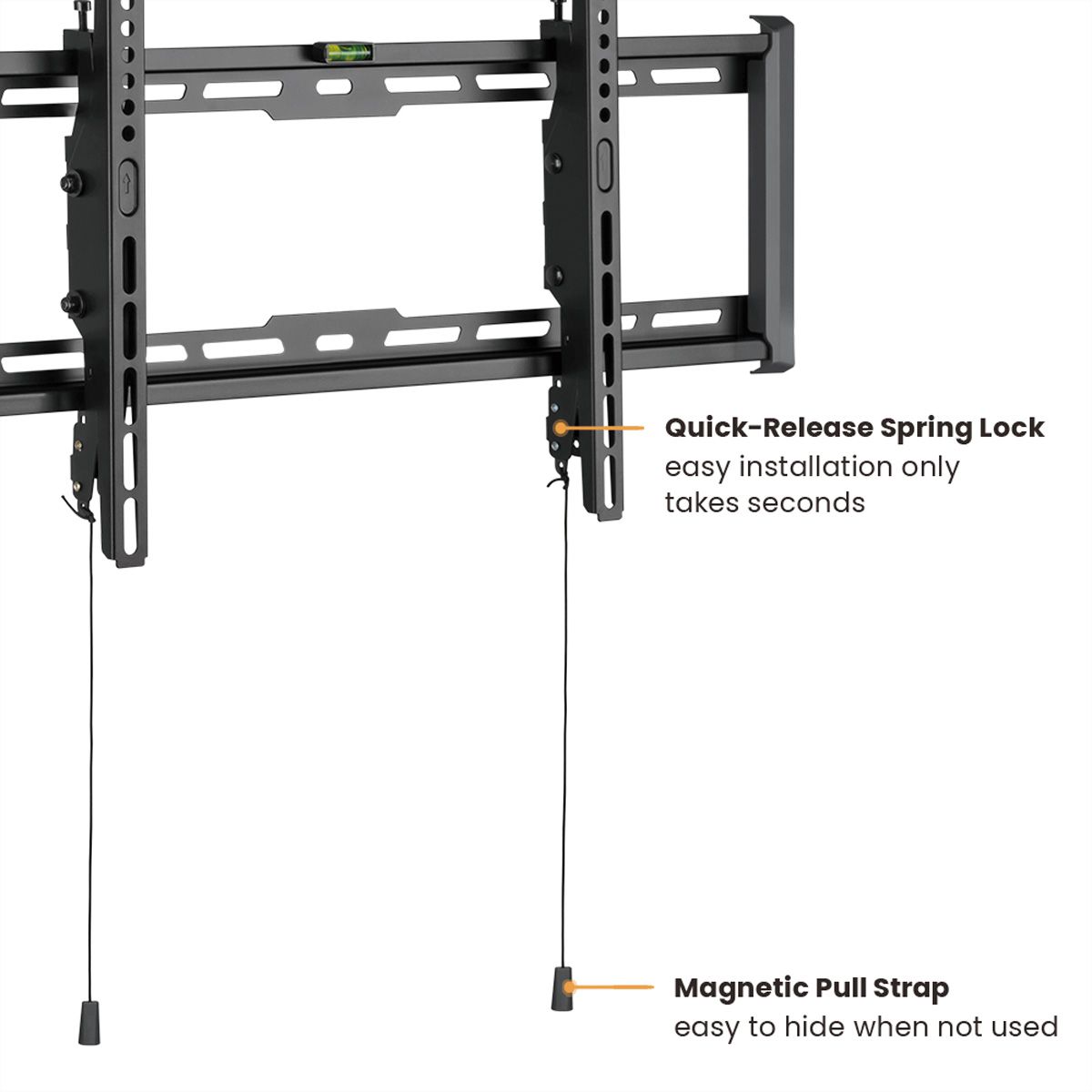 VALUE TV Wall Mount, 47mm Wall Distance, tiltable, 37–80 inch, max. 75 kg