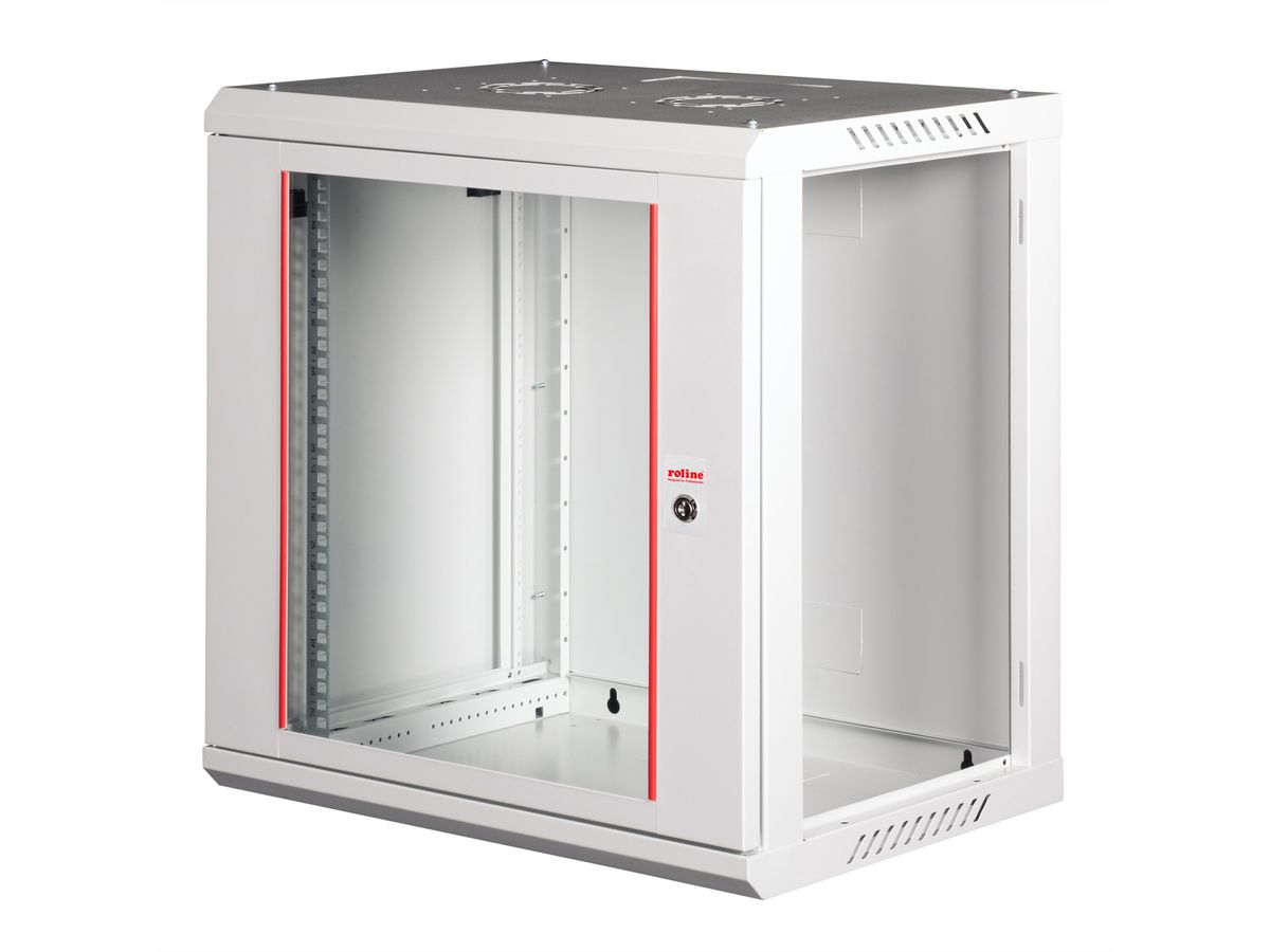 ROLINE 19" Wall Cabinet Basic Plus 12U, 600x450 BxT grey