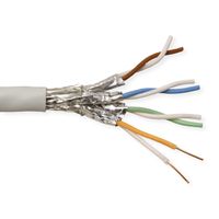 ROLINE Cat.6 (Class E) S/FTP (PiMF) Cable, Solid Wire, AWG23, 300 m