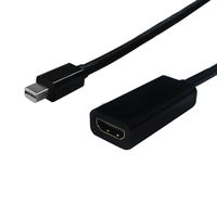 STANDARD Cableadapter, MiniDP M - HDMI F