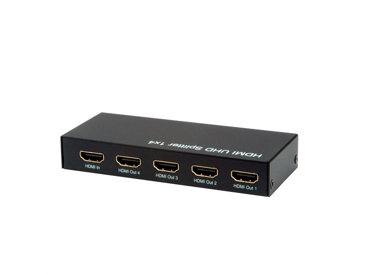 ROLINE HDMI Splitter, 4K, 4-way