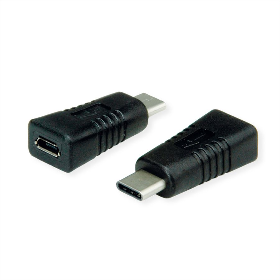 VALUE Adapter, USB 2.0, C - Micro B, M/F, OTG
