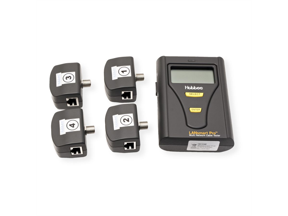 HOBBES LANsmart Pro, Network Cable Tester