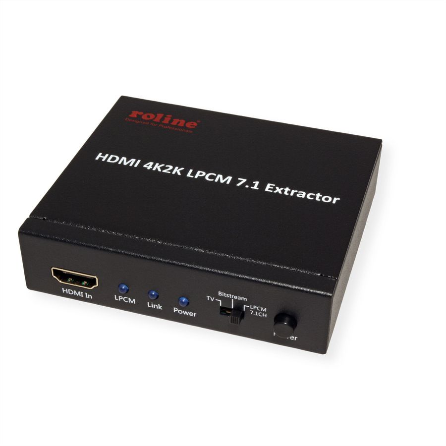 ROLINE HDMI 4K Audio Extractor LPCM 7.1