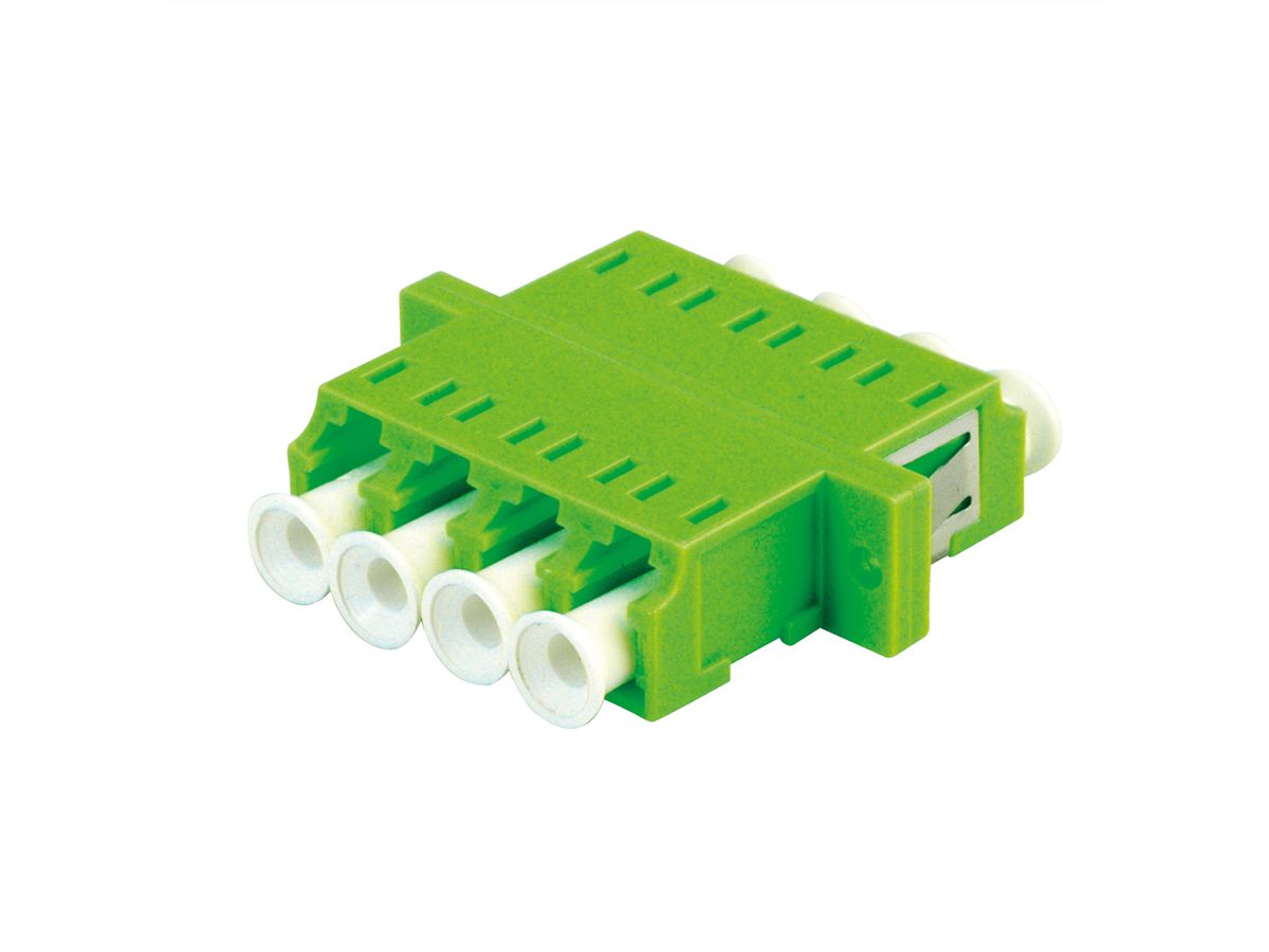 ROLINE Fibre Optic Adapter LC quadruple, Multimode, OM5, Z