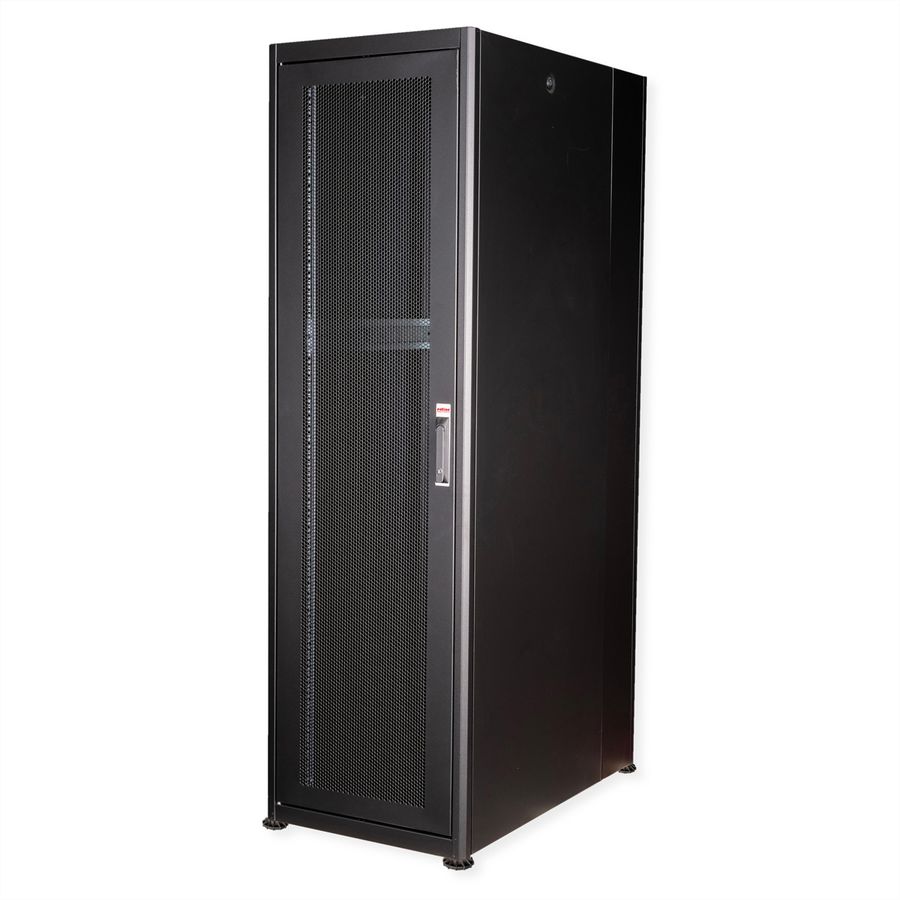 ROLINE 19-inch Server Cabinet Basic 42 U, 600x1000 WxD perforated black