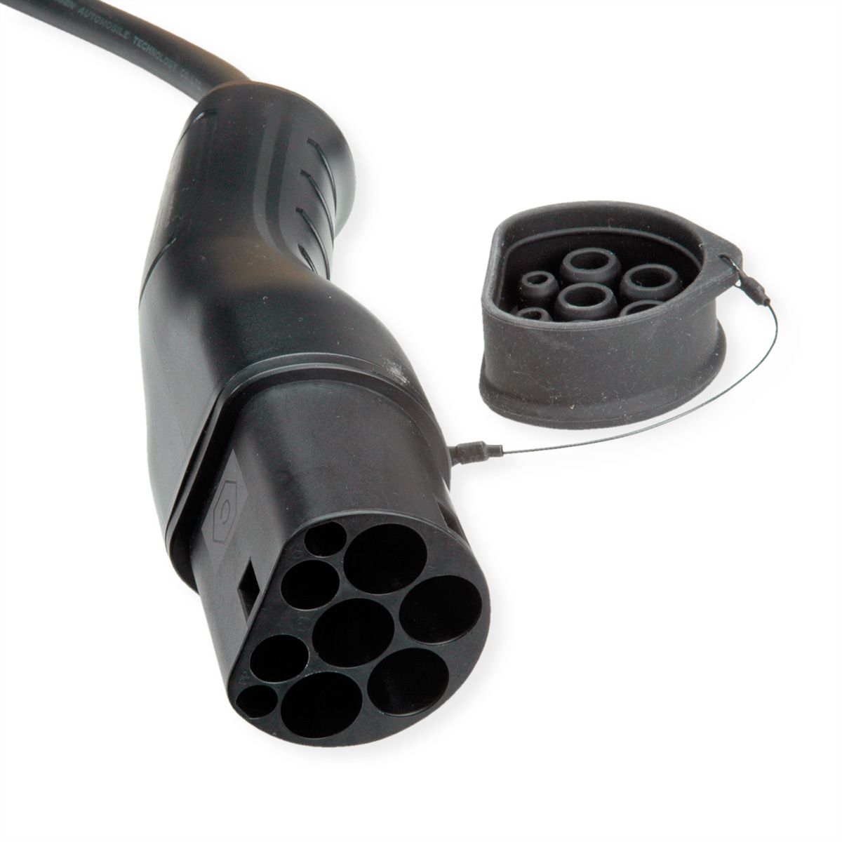 ROLINE EV Charging Cable Assembly Type2, 1-Phase, 250VAC (1P