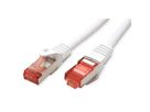 ROLINE S/FTP Patch Cord Cat.6 Component Level, LSOH, white, 1.5 m