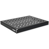 ROLINE 19-inch shelf 1 U, 350 T 50 kg black