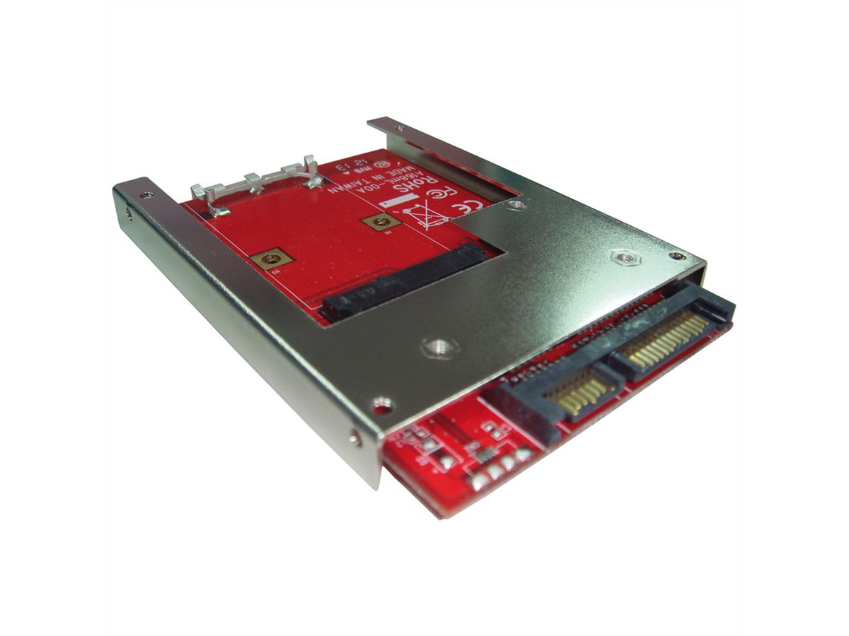 ROLINE Adapter, mSATA SSD to 2.5 SATA 22pin