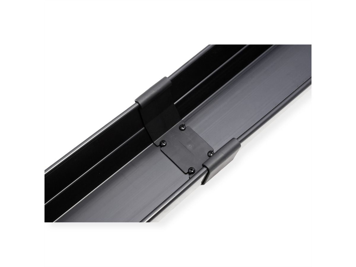 ROLINE Cable Organizer, Under Desk Mount, black, 85.8 cm