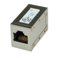 ROLINE RJ-45 Modular Coupler, Cat.6 (Class E), STP, silver, 25pcs.