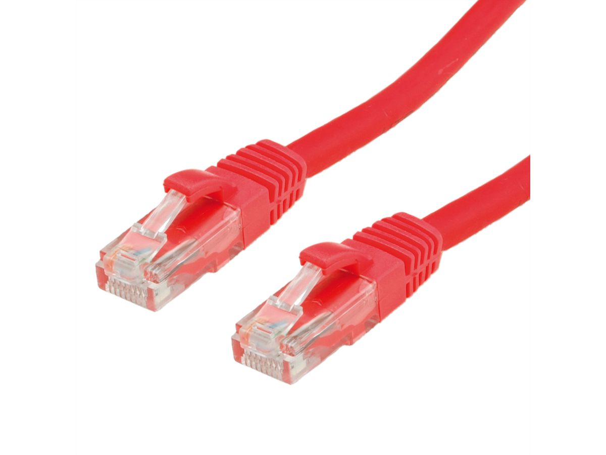 VALUE UTP Patch Cord Cat.6A (Class EA), red, 15 m