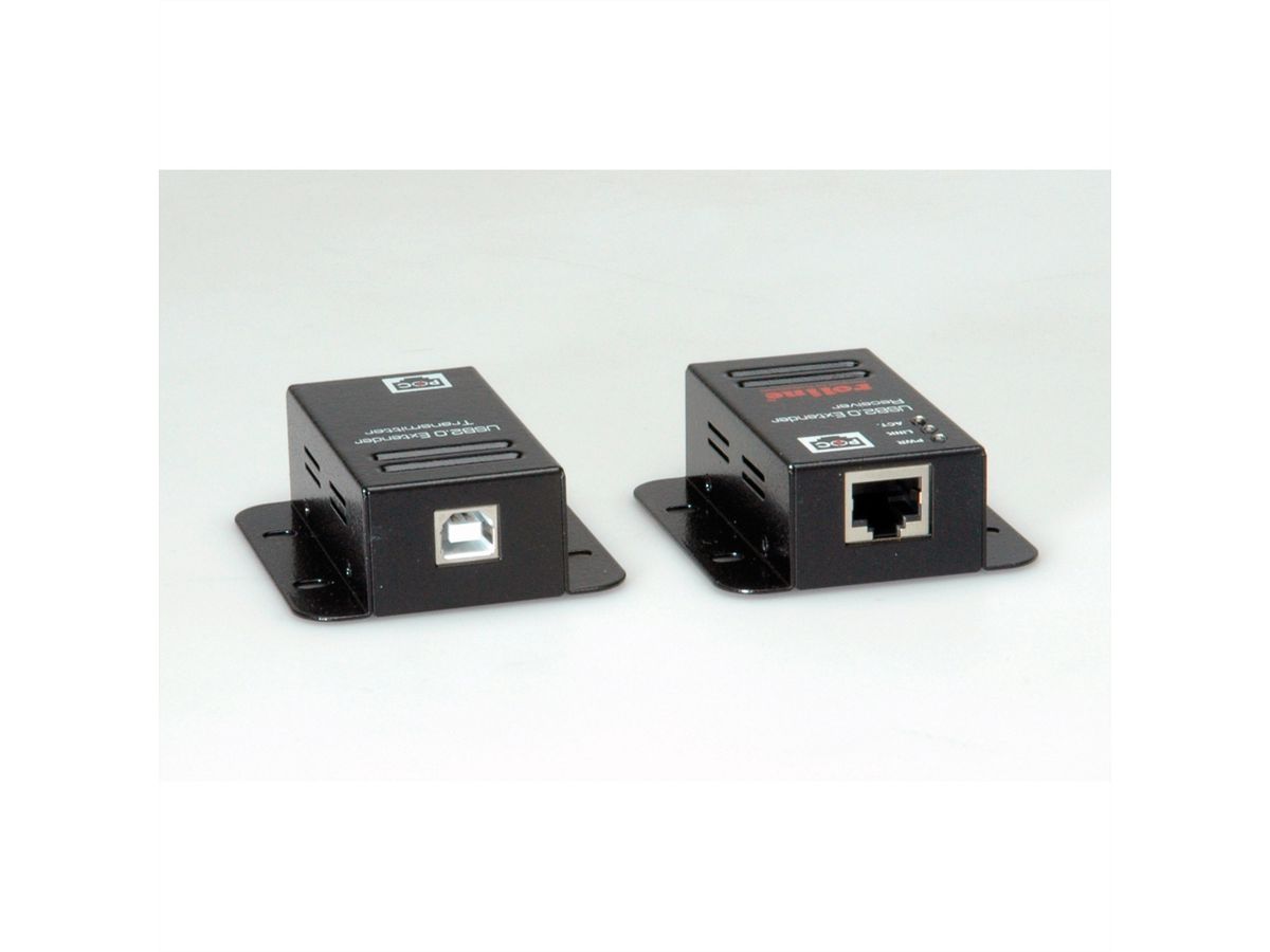 ROLINE USB 2.0 Extender over RJ-45, PoC, 1x USB, max. 50m