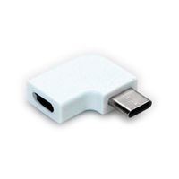 ROLINE Adapter, USB 3.2 Gen 2, Type C - C, M/F, 90° Angled, white