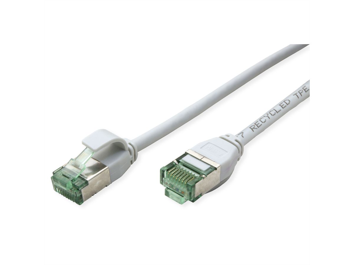 ROLINE RM U/FTP DataCenter Patch Cord Cat.6A (Class EA), slim, grey, 2 m