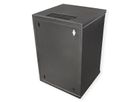 ROLINE 10-inch wall-mounted housing 9 U, 312x300 WxD black