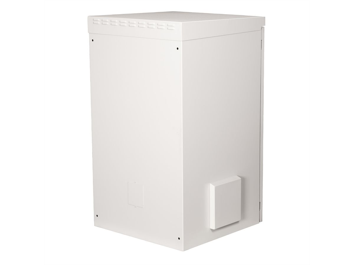 ROLINE 19-inch wall-mounted housing Pro 20 U, 600x600 WxD IP55 outdoor grey