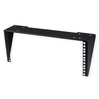 Vertical Wall Mount Bracket/Under Desk Mount, 4U, black